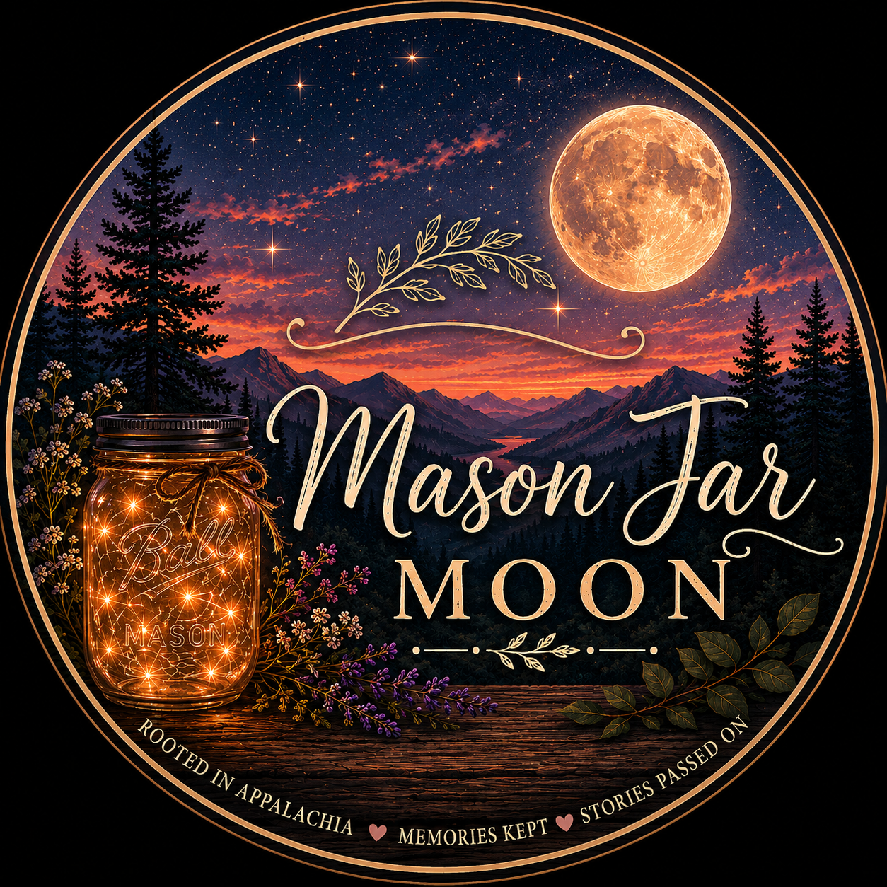 Mason Jar Moon